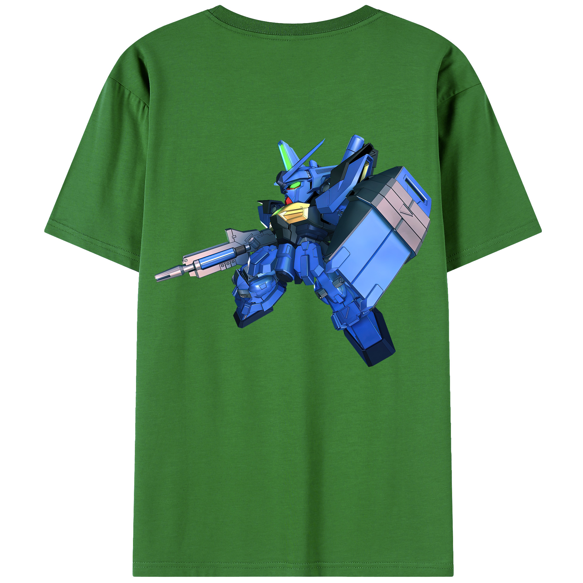 （画像用） 機動戦士ガンダム Mobile Suit Gundam レディース半袖Tシャツ(バックプリント)